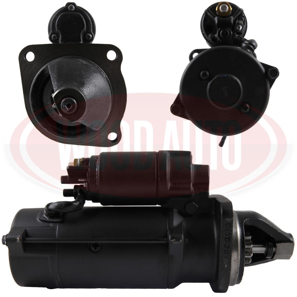 Starter Motor FOR JCB Perkins 6-354 Massey Ferguson Caterpillar Bobcat Iskra 12V - view 2