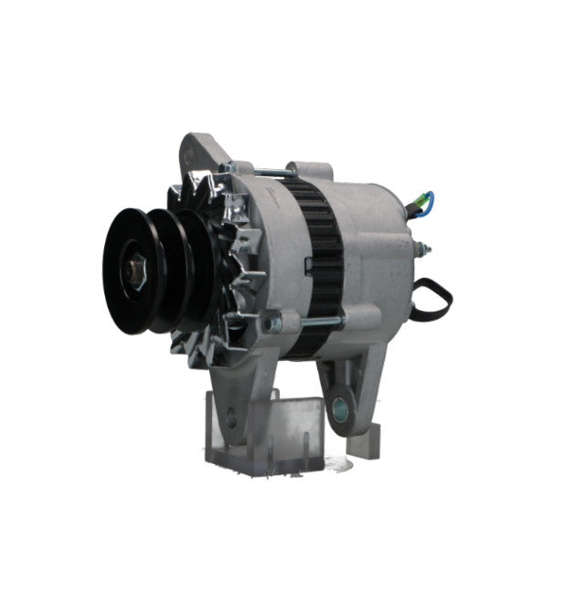 Alternator FOR Isuzu 6BD1T Komatsu Forklift Nikko 24 Volt 25 AMP 2 Groove - view 2