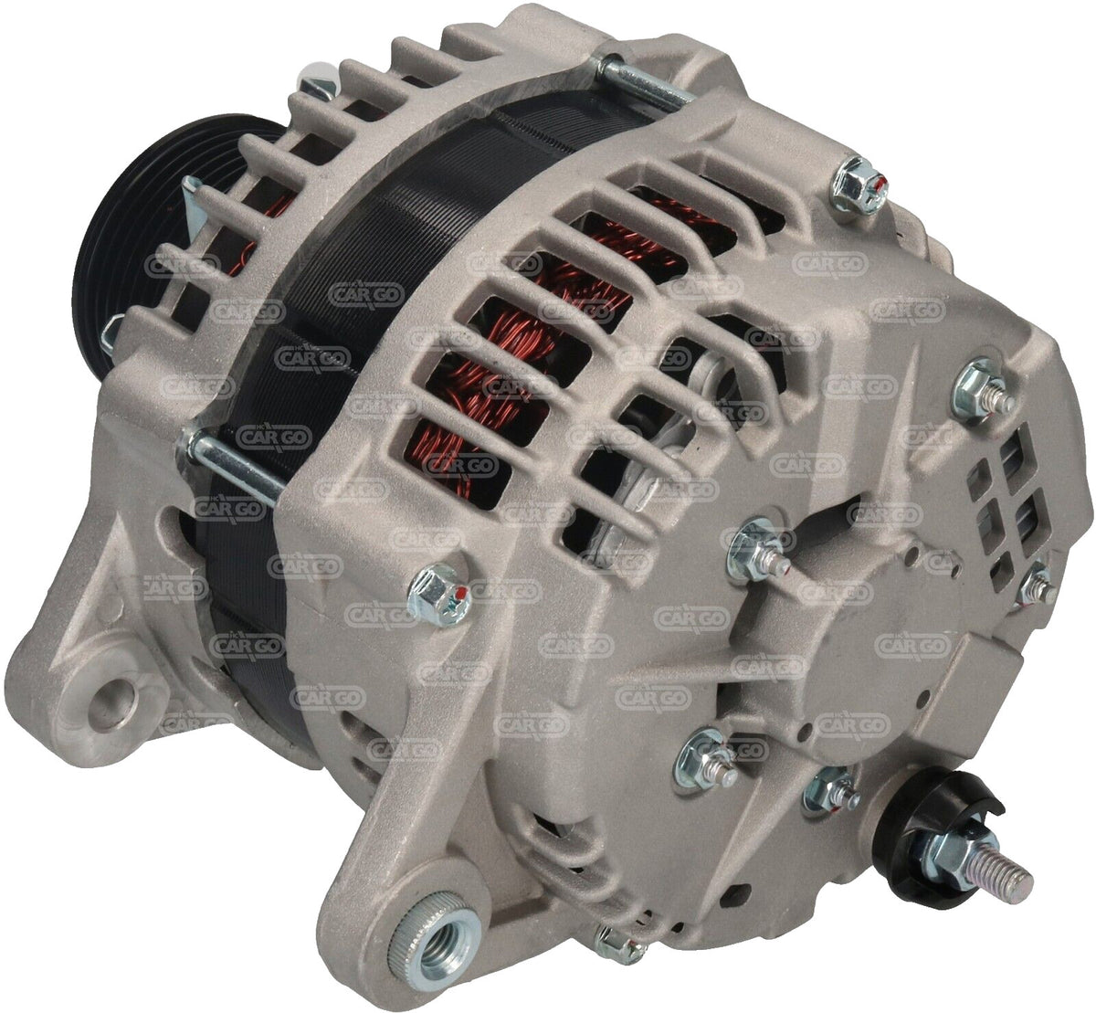 Alternator FOR Nissan Forklift Hitachi Isuzu Huco 24 Volt 80 AMP 7 Groove Pulley - view 2