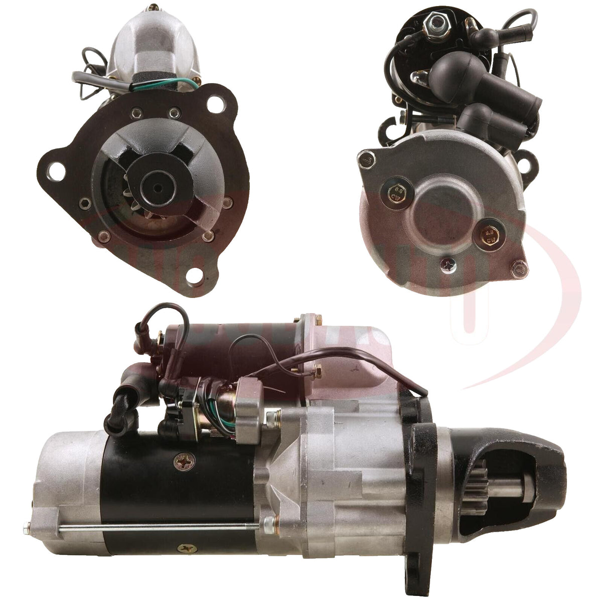 Starter Motor FOR Komatsu Case Cummins Nikko WA Series WA 380 Diesel Loader 24 V - view 3