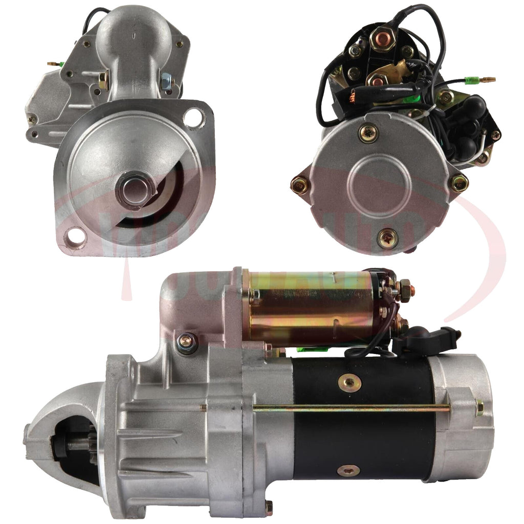 Starter Motor FOR Hitachi JCB John Deere Takeuchi Isuzu Nikko New Holland - view 3